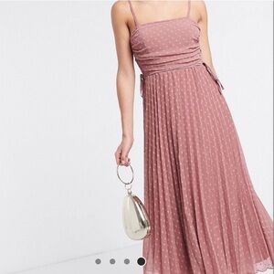 ASOS mauve midi dress size 4